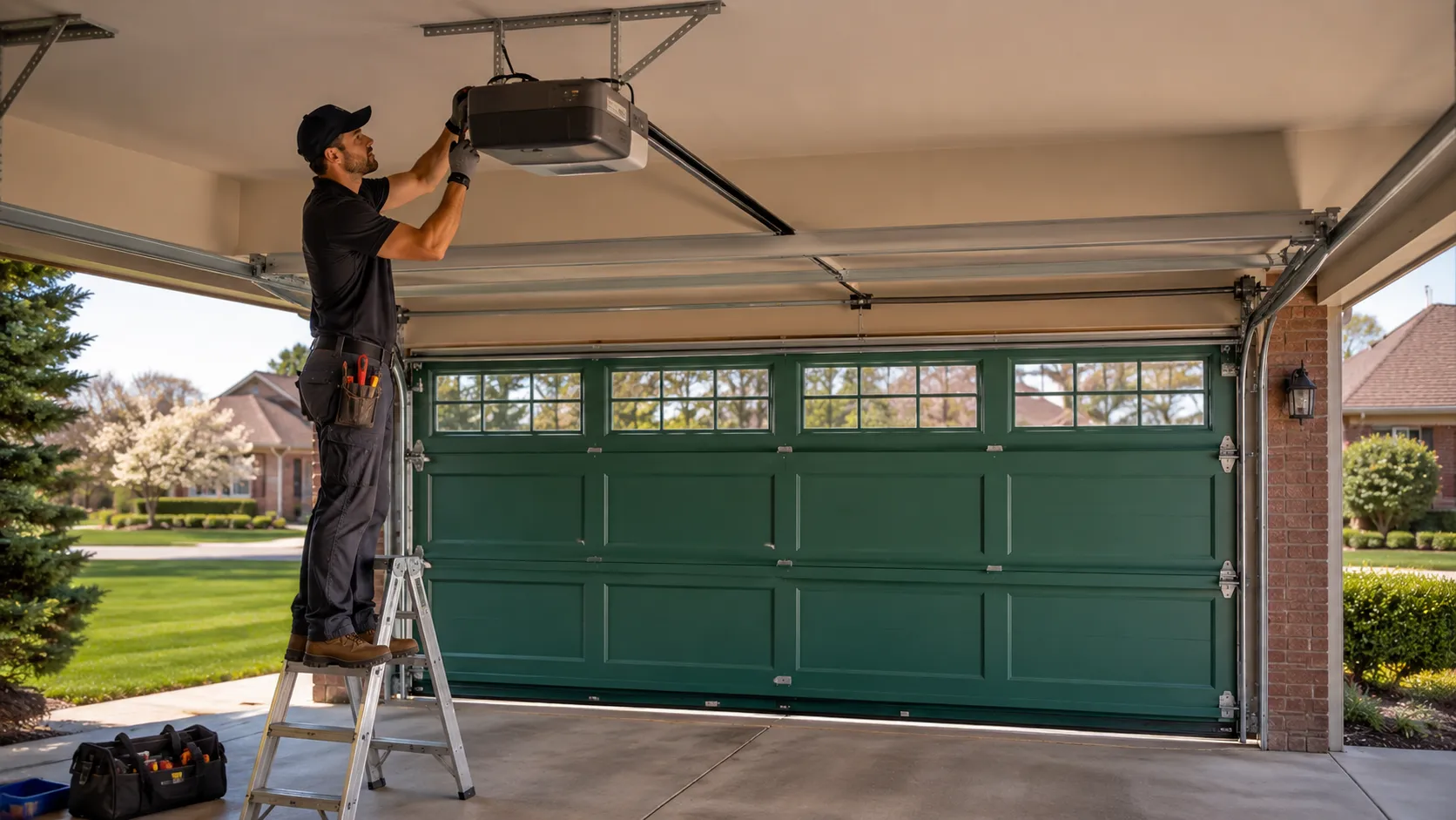 Garage Door Work for Security-Widefield Homes