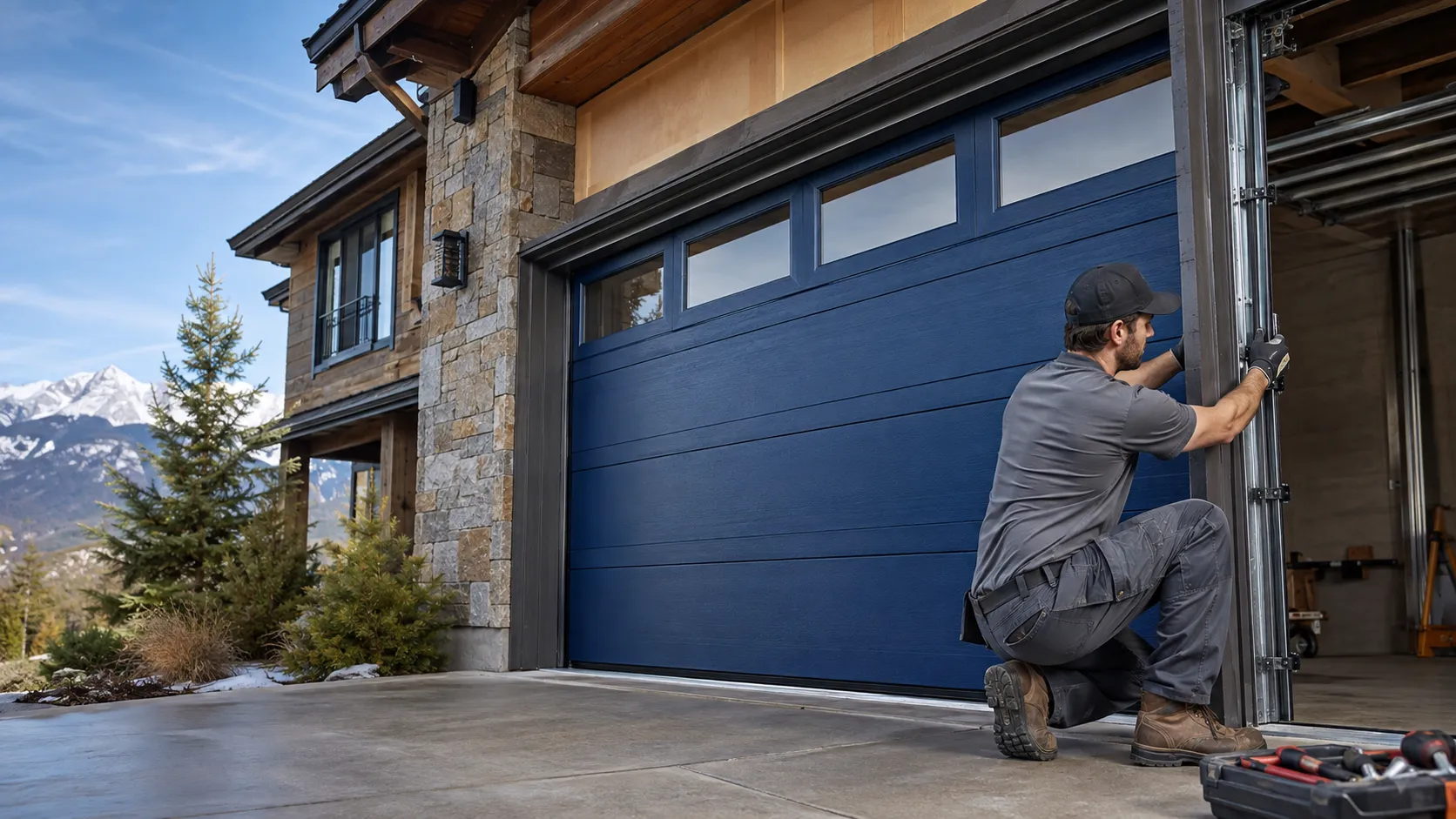 Tell us what’s wrong - Colorado Springs garage door service