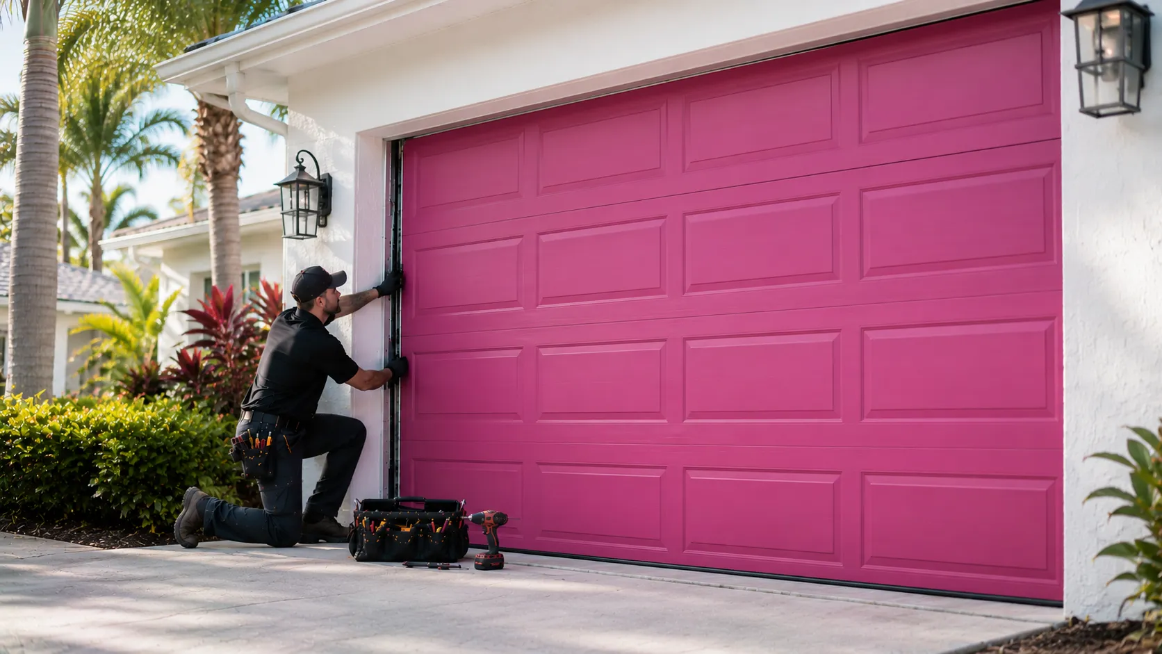 Tell us what’s wrong - Colorado Springs garage door service