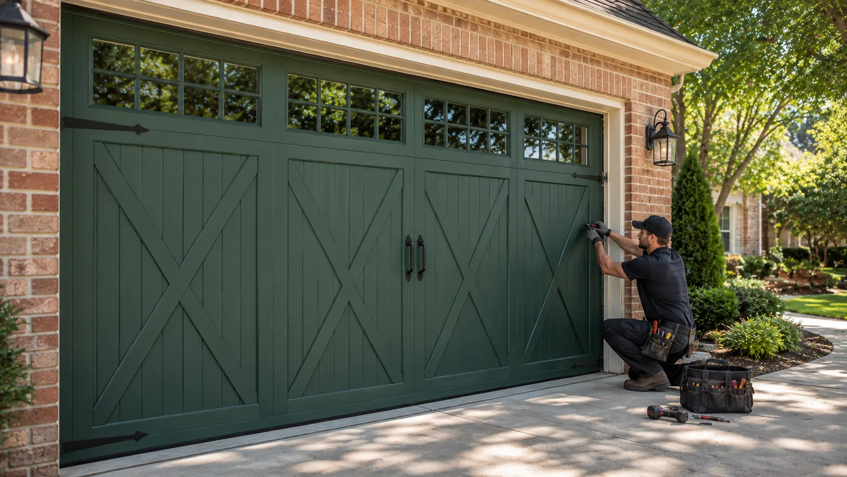 Garage Door Maintenance for Black Forest's 1990s Housing Stock