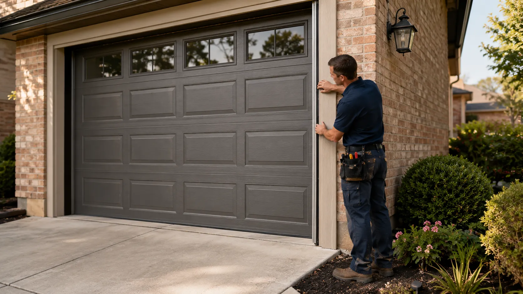 What Actually Happens During a Garage Door Service Call Here