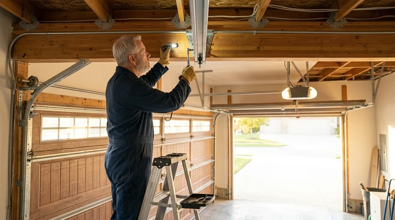 What Actually Happens During a Garage Door Service Call Here