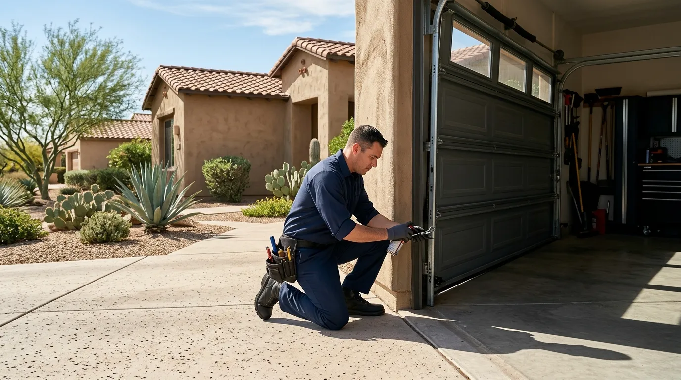 Roll-up steel garage door