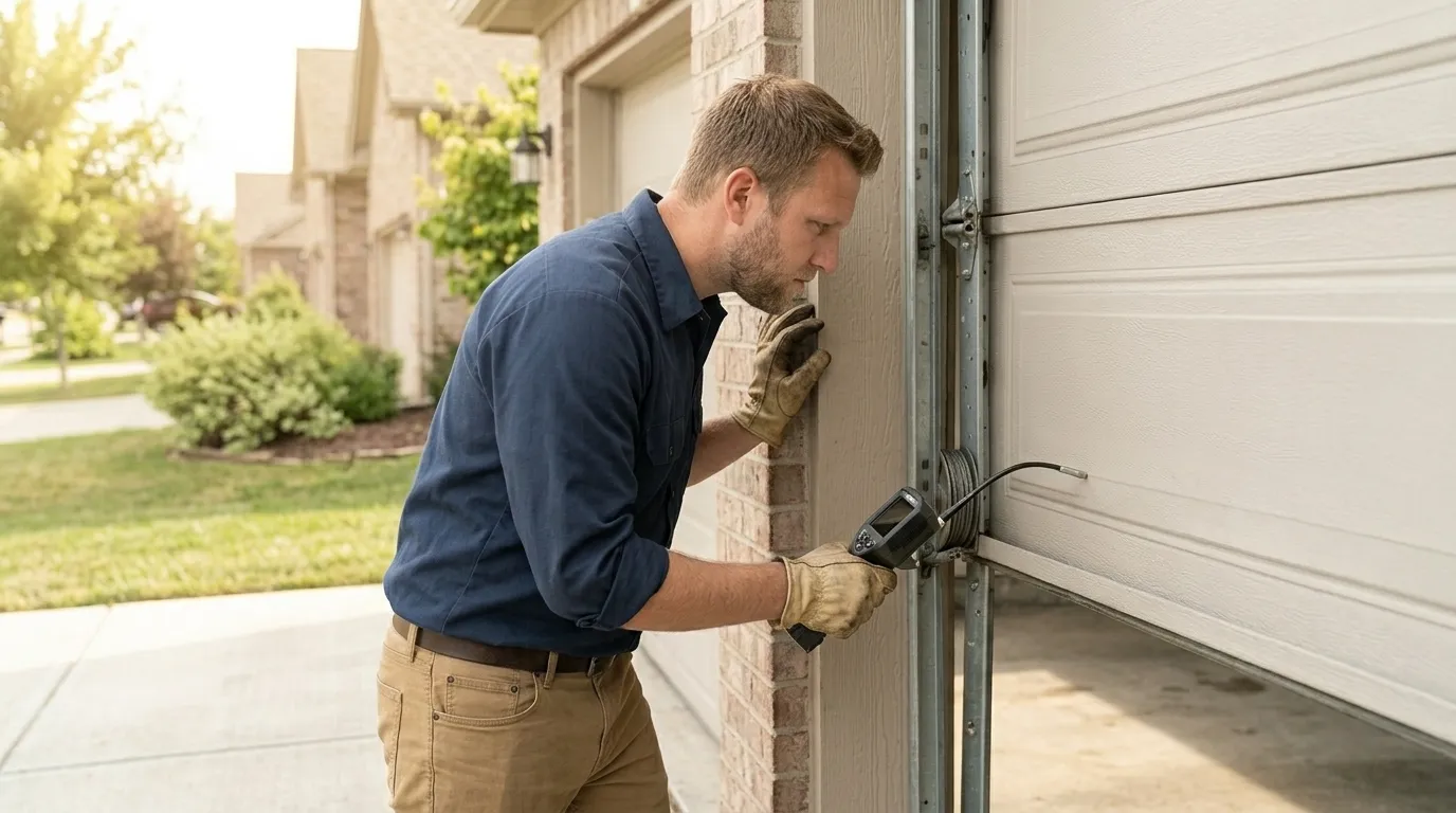 Commercial roll-up garage door