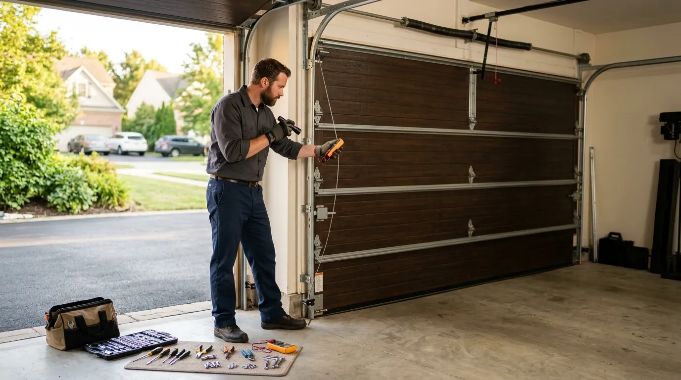 Repaired & tested - Colorado Springs garage door service