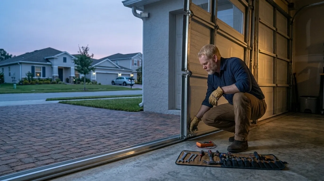 Repaired & tested - Colorado Springs garage door service