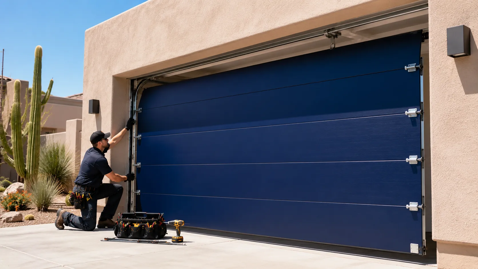 Garage Door Work for Security-Widefield Homes